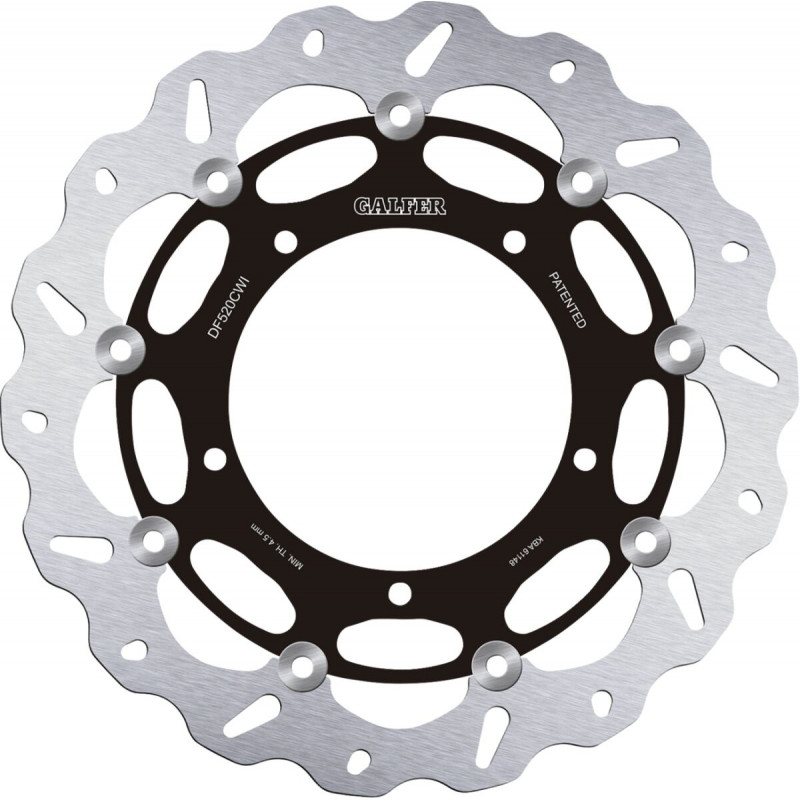 BRAKE DISC FLOAT WAVE LEFT - 17103850 - Dr Rider