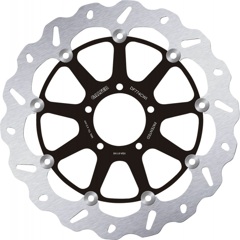 BRAKE DISC FLOAT WAVE LEFT - 17103874 - Dr Rider