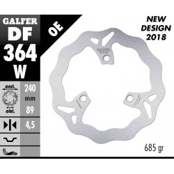 BRAKE DISC FIXED WAVE - 17104087 - Dr Rider