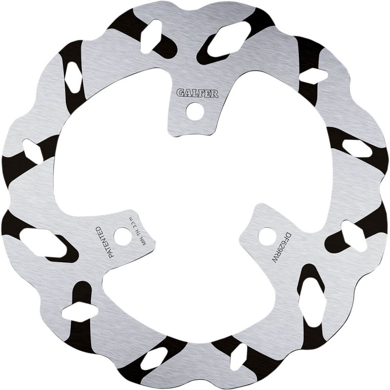 BRAKE DISC FIXED WAVE GROOVED - 17104088 - Dr Rider
