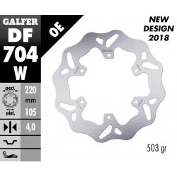 BRAKE DISC FIXED WAVE - 17104091 - Dr Rider