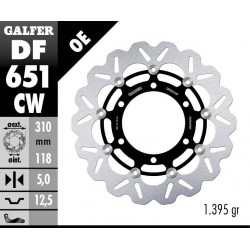 BRAKE DISC FLOAT WAVE - 17104097 - Dr Rider