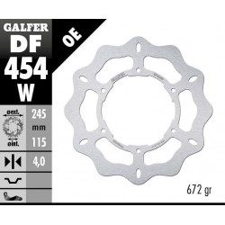 BRAKE DISC FIXED WAVE - 17104098 - Dr Rider