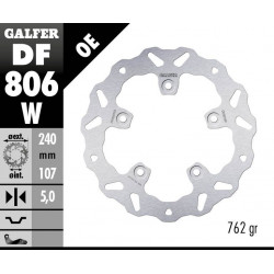 BRAKE DISC FIXED WAVE - 17104103 - Dr Rider