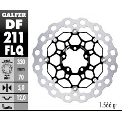 BRAKE DISC FLOAT CUBIQ - 17104111 - Dr Rider