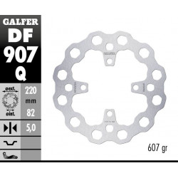 BRAKE DISC FIXED CUBIQ - 17104116 - Dr Rider
