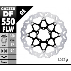 BRAKE DISC FLOAT WAVE - 17104162 - Dr Rider