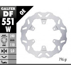 BRAKE DISC FIXED WAVE RR - 17104163 - Dr Rider
