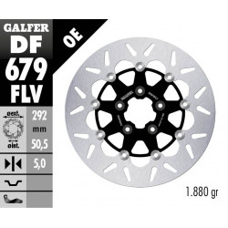 BRAKE DISC FLOAT ROUND - 17104210 - Dr Rider