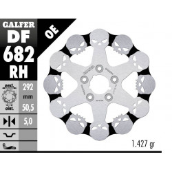 BRAKE DISC FIXED SKULL - 17104219 - Dr Rider
