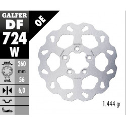 BRAKE DISC FIXED WAVE - 17104221 - Dr Rider