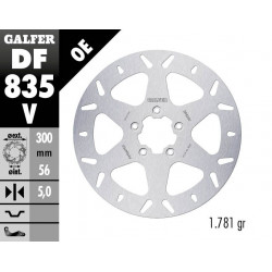 BRAKE DISC FIXED ROUND - 17104228 - Dr Rider