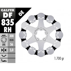 BRAKE DISC FIXED SKULL - 17104232 - Dr Rider