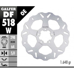 BRAKE DISC FIXED WAVE - 17104241 - Dr Rider
