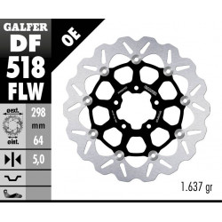 BRAKE DISC FLOAT WAVE - 17104242 - Dr Rider