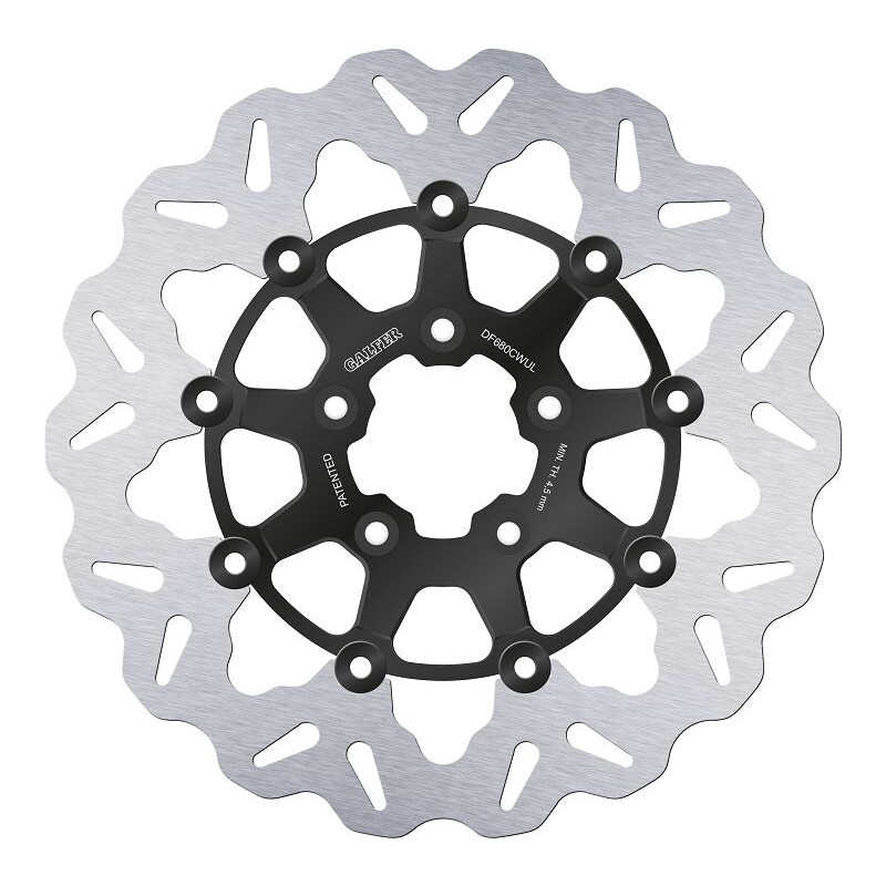 BRAKE DISC FLOAT WAVE BLACK BR - 17104593 - Dr Rider