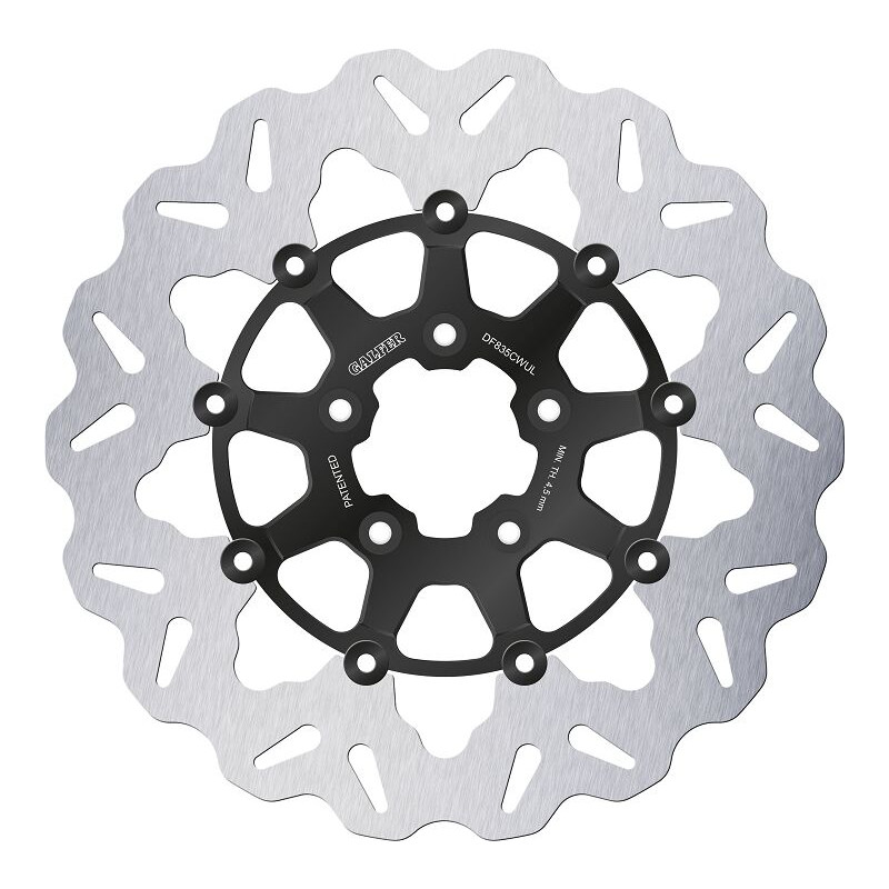 BRAKE DISC FLOAT WAVE BLACK BR - 17104599 - Dr Rider