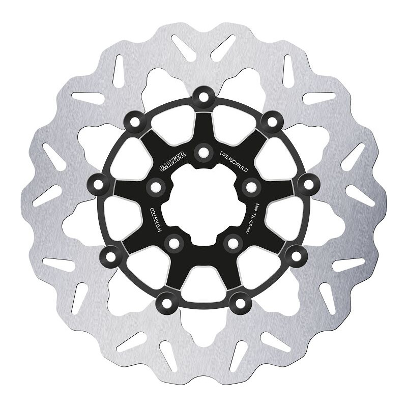 BRAKE DISC FLOAT WAVE BLACK CO - 17104600 - Dr Rider