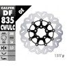 BRAKE DISC FLOAT WAVE BLACK CO - 17104600 - Dr Rider