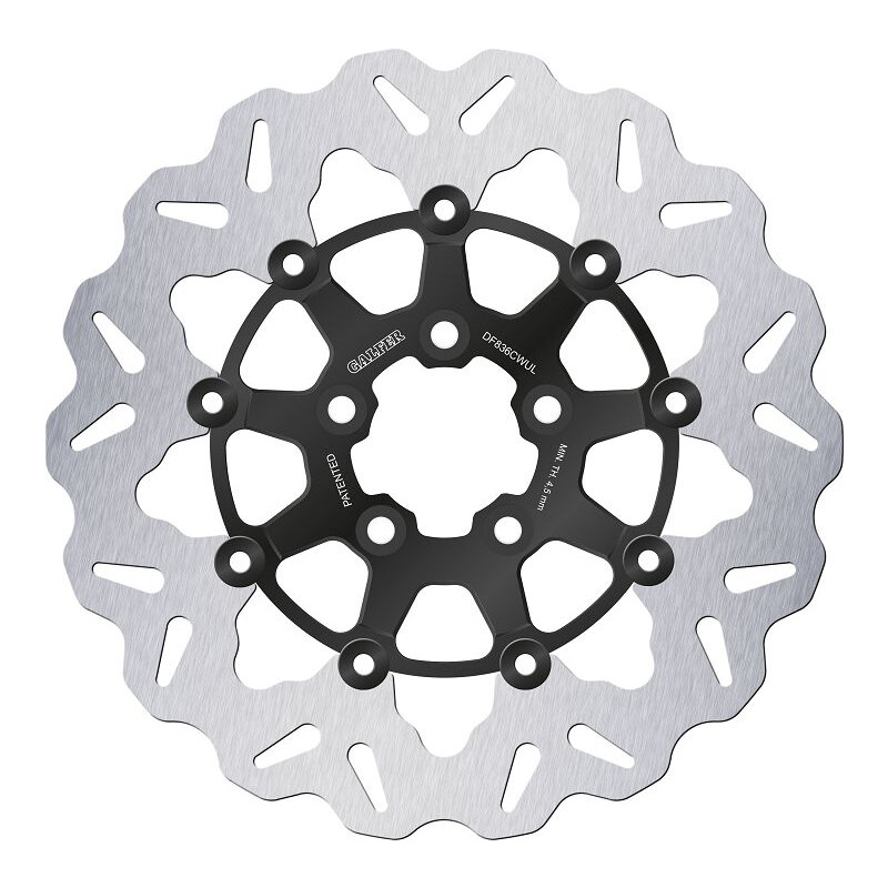 BRAKE DISC FLOAT WAVE BLACK BR - 17104602 - Dr Rider