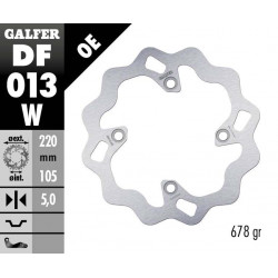 BRAKE DISC WAVE FIXED - 17104646 - Dr Rider
