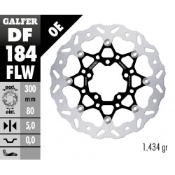 BRAKE DISC WAVE FLOATING - 17104651 - Dr Rider