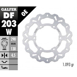 BRAKE DISC WAVE FIXED - 17104653 - Dr Rider