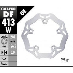 BRAKE DISC WAVE FIXED - 17104656 - Dr Rider
