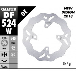 BRAKE DISC WAVE FIXED - 17104660 - Dr Rider