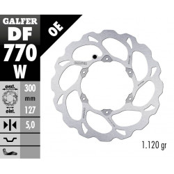 BRAKE DISC WAVE FIXED - 17104664 - Dr Rider