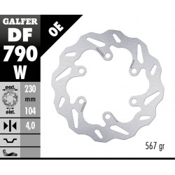 BRAKE DISC WAVE FIXED - 17104667 - Dr Rider