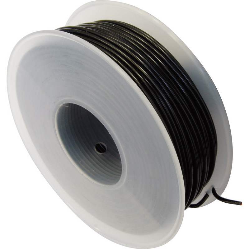 Câble électrique BIHR 1mm² - 25m - Noir - Dr Rider