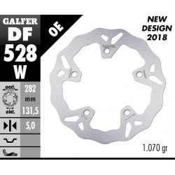BRAKE DISC WAVE FIXED - 17104671 - Dr Rider