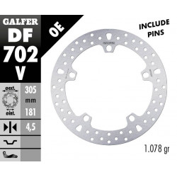 BRAKE DISC ROUND FIXED - 17104672 - Dr Rider