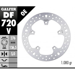 BRAKE DISC ROUND FIXED - 17104673 - Dr Rider