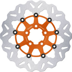 BRAKE DISC FLOAT WAVE ORANGE - 17104725 - Dr Rider