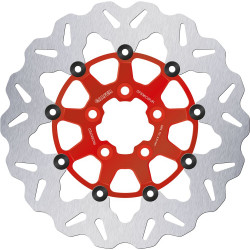 BRAKE DISC FLOAT WAVE RED - 17104726 - Dr Rider