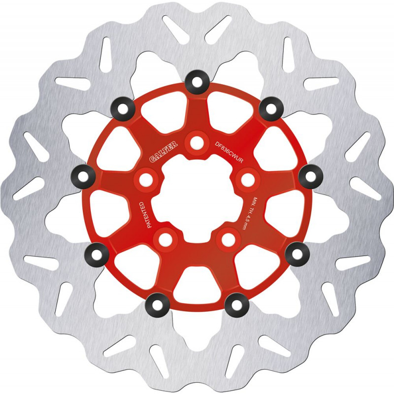 BRAKE DISC FLOAT WAVE RED - 17104726 - Dr Rider