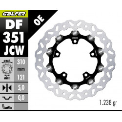 BRAKE DISC WAVE FLOATECH - 17104826 - Dr Rider