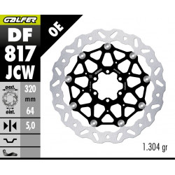 BRAKE DISC WAVE FLOATECH - 17104829 - Dr Rider