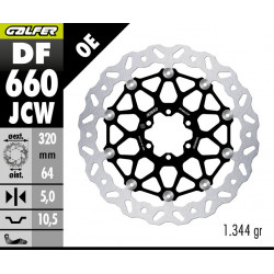 BRAKE DISC WAVE FLOATECH - 17104835 - Dr Rider
