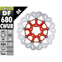 BRAKE DISC FLOAT WAVE RED - 17104968 - Dr Rider