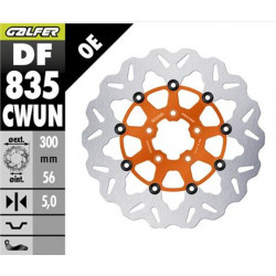 BRAKE DISC FLOAT WAVE ORANGE - 17104973 - Dr Rider