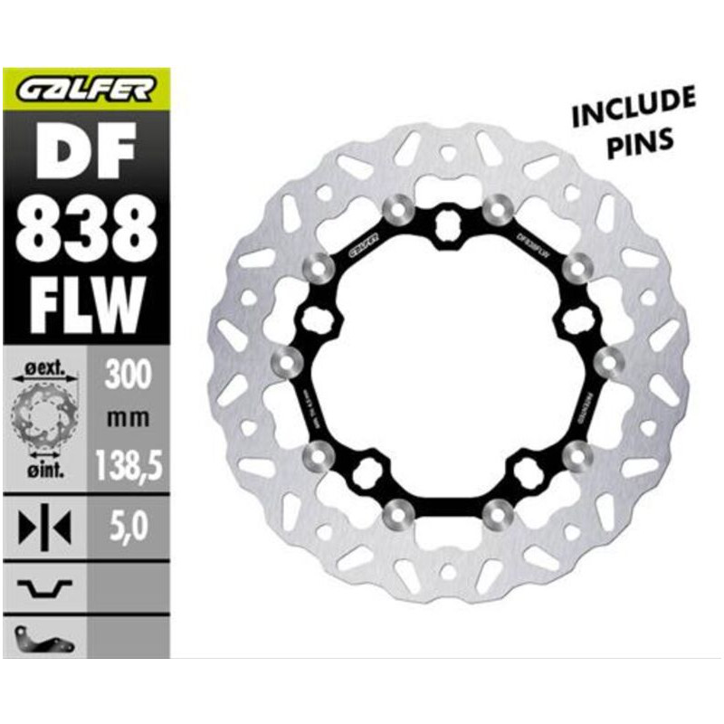 BRAKE DISC FLOAT WAVE - 17105249 - Dr Rider