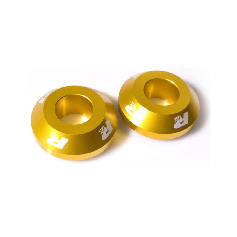 Entretoises de roue arrière RFX Pro Series FAST - jaune