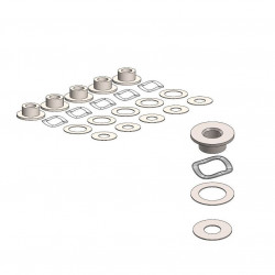 FITTING KIT BMW BOLT 5.0MM - 17103726 - Dr Rider