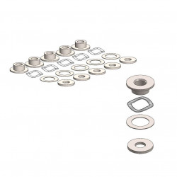 FITTING KIT BMW RIVET 4.5MM - 17103727 - Dr Rider