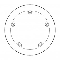 BRAKE DISC HALO MUD REAR BMW - 17104694 - Dr Rider