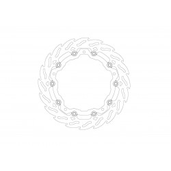 BRAKE DISC FLAME FRONT - 17104862 - Dr Rider