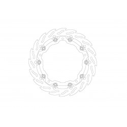 BRAKE DISC FLAME RACING FT L - 17104867 - Dr Rider